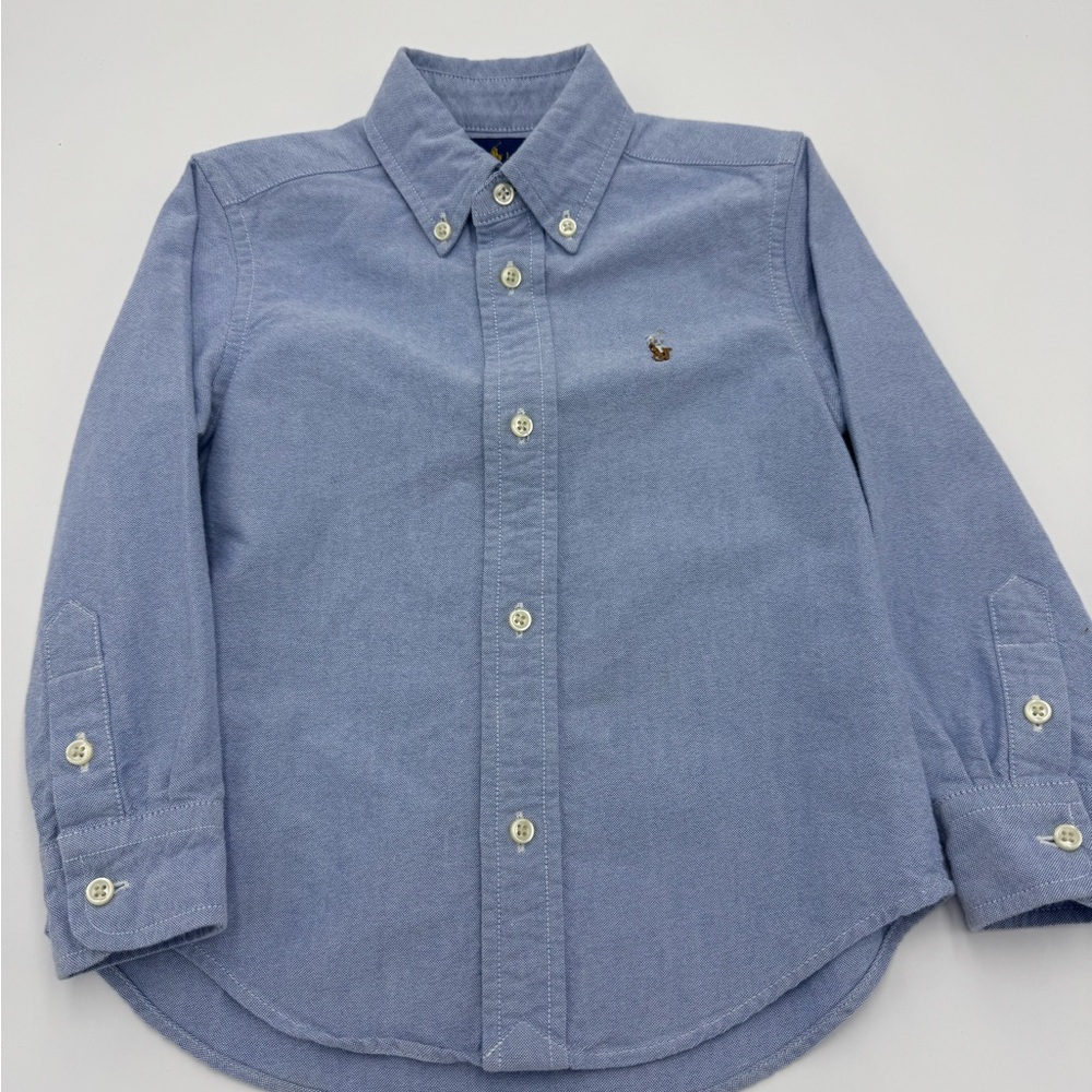 Polo by Ralph Lauren Blue Button Down Shirt for Kids